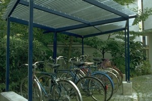 Einfache Überdachung